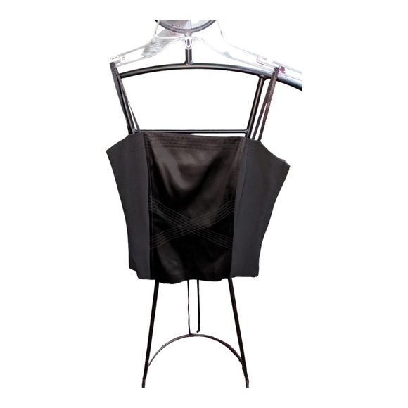 BCBGMaxAzria Tops - 𝅺BCBGMAXAZRIA black corset